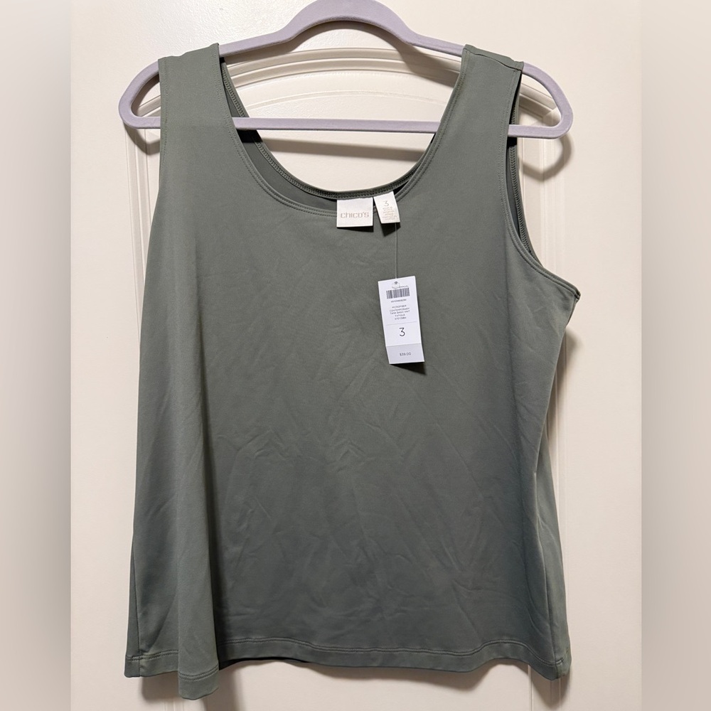 Chico's Sage Green‎ Tank Top